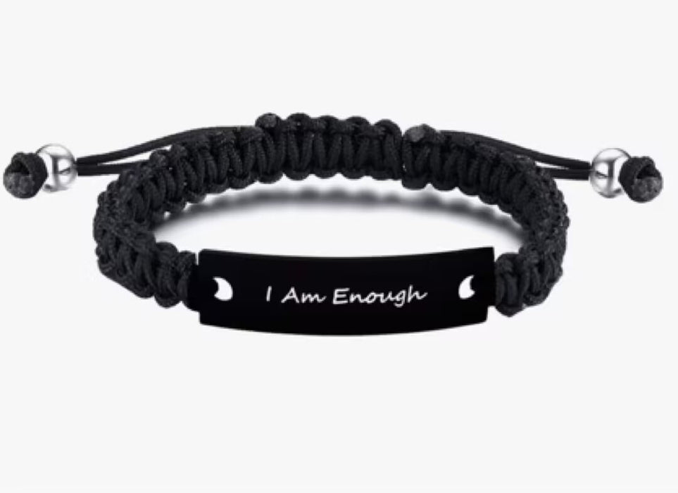 Wholesale Woven Bracelet Set Stainless Steel Color Engraved Pattern Marking Woven Bracelet