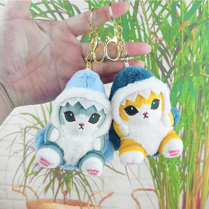 Wholesale Cute Cat Plush Doll Keychain Pendant Doll Plush Toy Gift