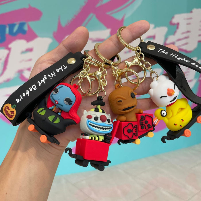 Wholesale Keychain Cartoon Doll Car Keychain Backpack Pendant Small Gift