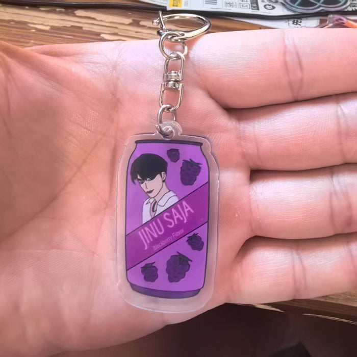 Wholesale K-pop merchandise acrylic keychain pendant cute decoration for student backpacks