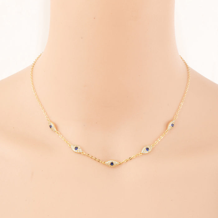 Wholesale Fashionable electroplating, personalized creativity, versatile personality, mini temperament necklace