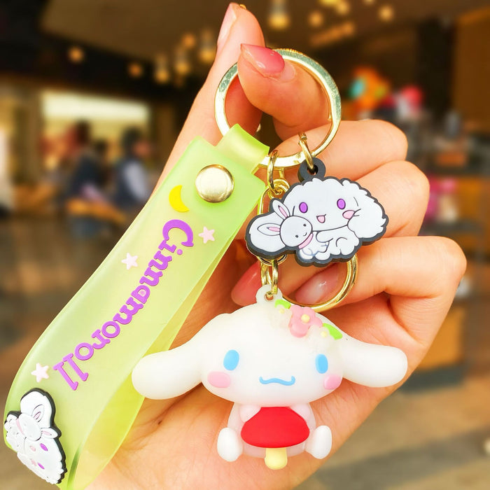 Wholesale Cartoon Doll Silicone Keychain JDC-KC-MingT072