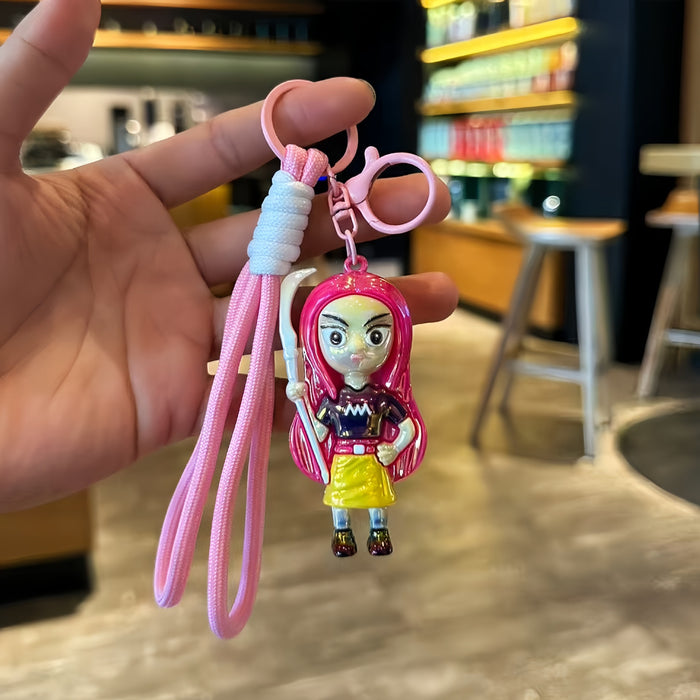 Wholesale KPOP Cartoon Anime Electroplated Keychain Pendant