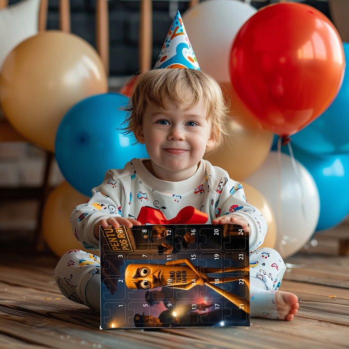 Wholesale  Classic Blind Box Acrylic Flat Pendant Christmas Ornament