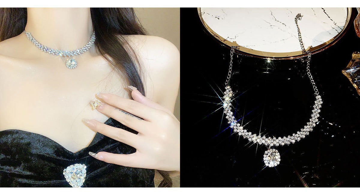 Wholesale Necklace Summer Clavicle Chain Bridal Wedding Dress Exaggerated Accessories