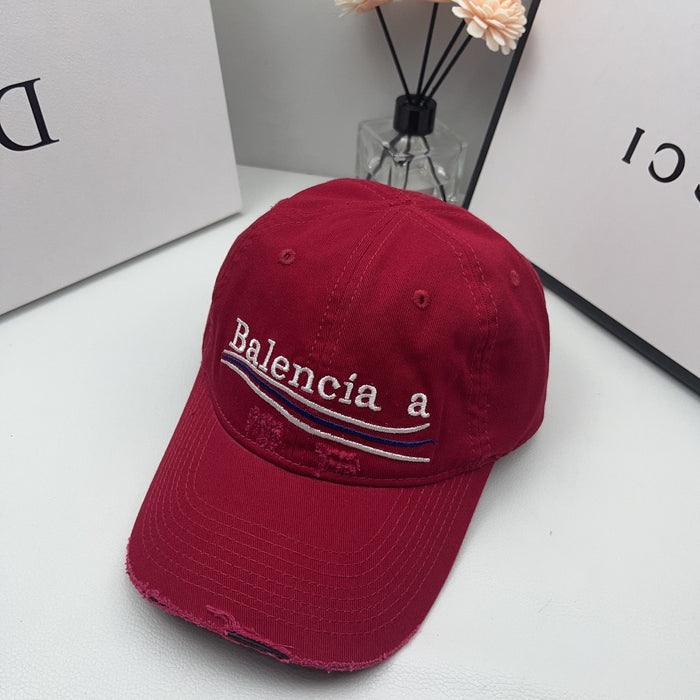 Wholesale Broken hole baseball cap, soft top duckbill cap, sun protection cap