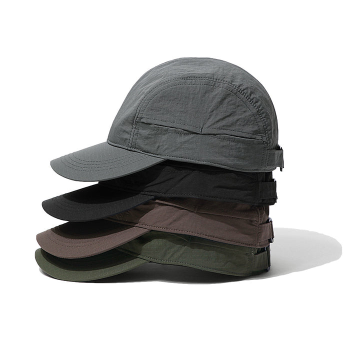 Wholesale Outdoor baseball hat, camping sports net hat, breathable duckbill hat, street hat