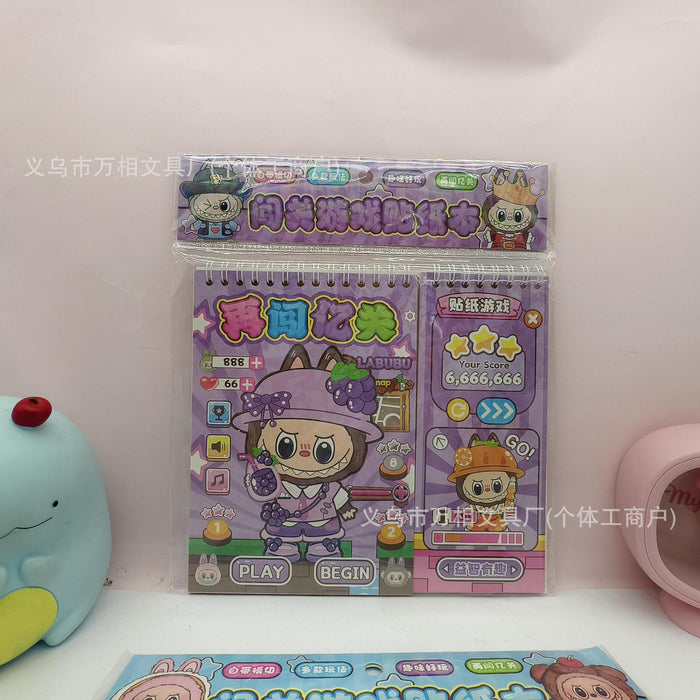 Wholesale Cute cartoon sticker set for a level-based game.