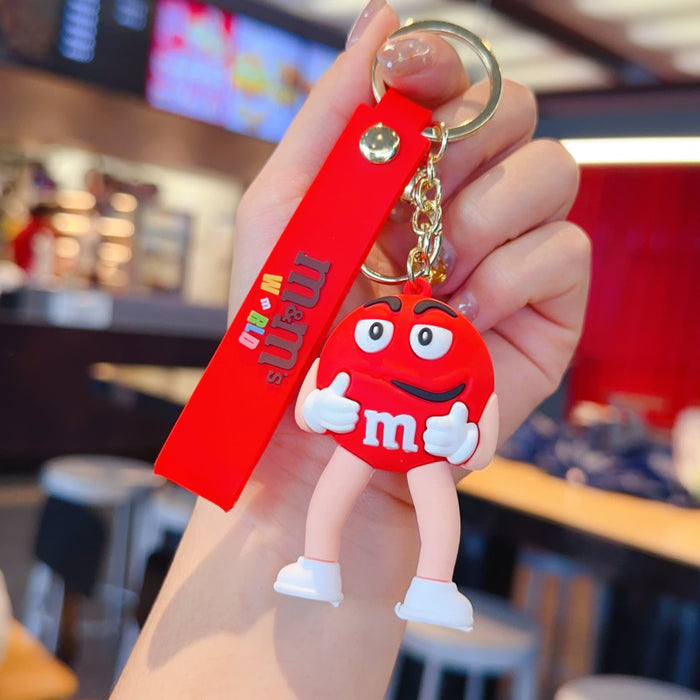 Wholesale Creative PVC Cartoon Couple Keychain