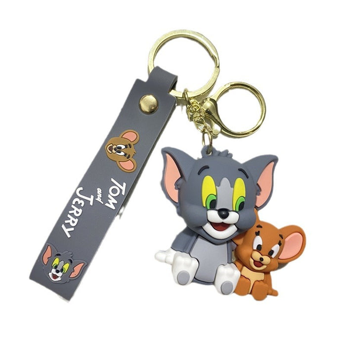 Wholesale PVC Cartoon Doll Keychain JDC-KC-WuYi282