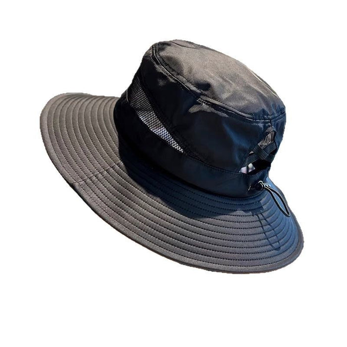 Wholesale Hat Breathable Quick-drying Mesh Sun Hat Men's Fashion Hat  Sunscreen Hat