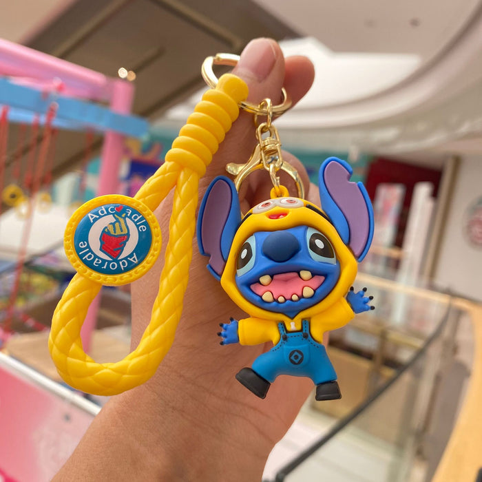 Wholesale Creative cartoon funny Keychain doll bag pendant