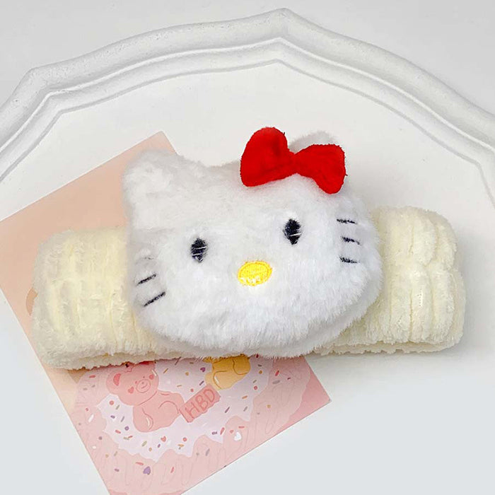 Wholesale Cute Cartoon Plush Elastic Headband JDC-HD-HengX001