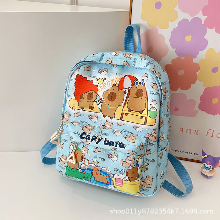 Wholesale Children' s cute cartoon print backpack