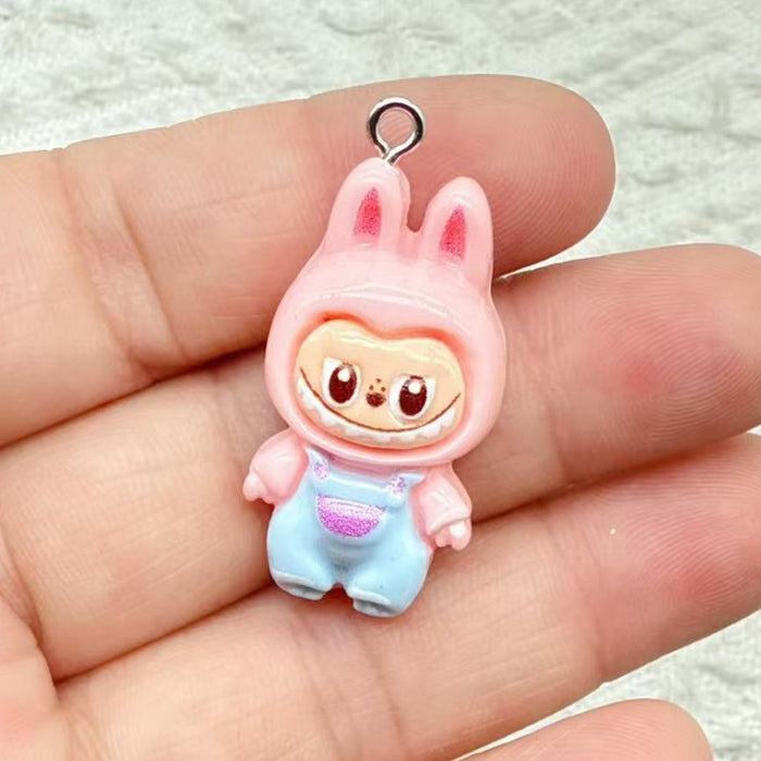 Wholesale 10pcs DIY Cream Clay Headwear Hair Clips,  Refrigerator Magnets,  Shoe Buckles,  Earrings,  Keychains Pendant