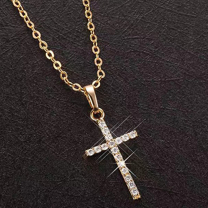 Wholesale Cross Pendant Necklace Design Trendy Style