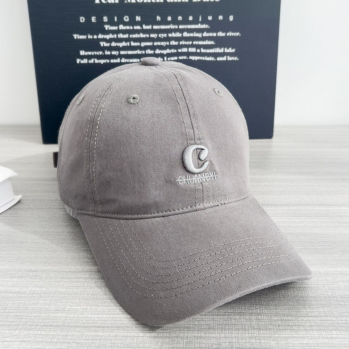 Wholesale Wide brimmed hardtop baseball cap for women, versatile for all seasons, fashionable and casual street shading duckbill hat