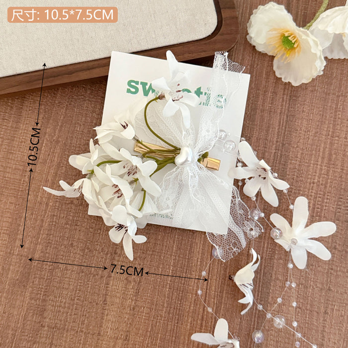 Wholesale Forest style versatile temperament decoration clip, atmosphere, bangs, side clip, hair clip, broken hair clip