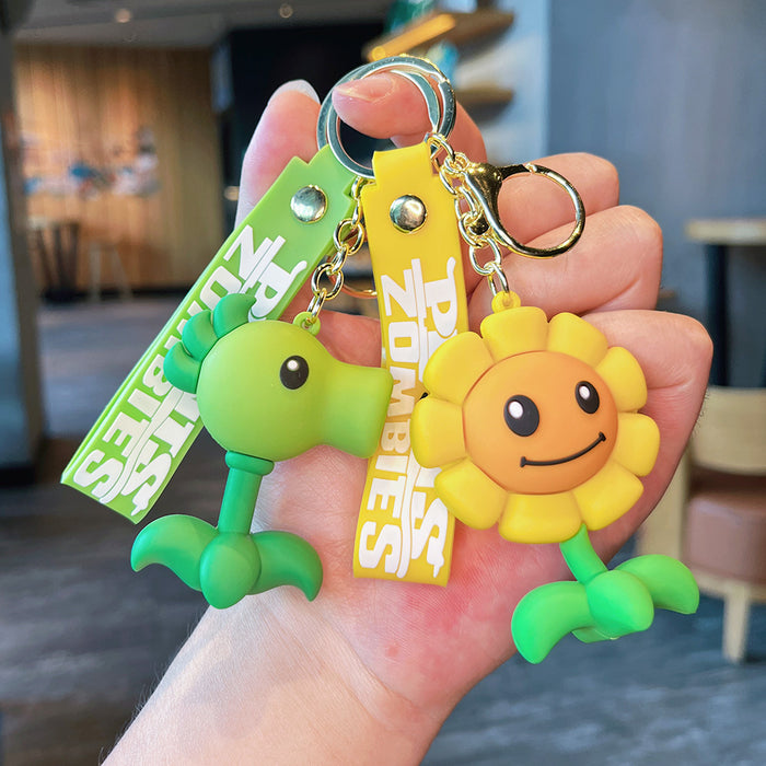 Wholesale Zombie keychain pendant school bag pendant car keychain accessories