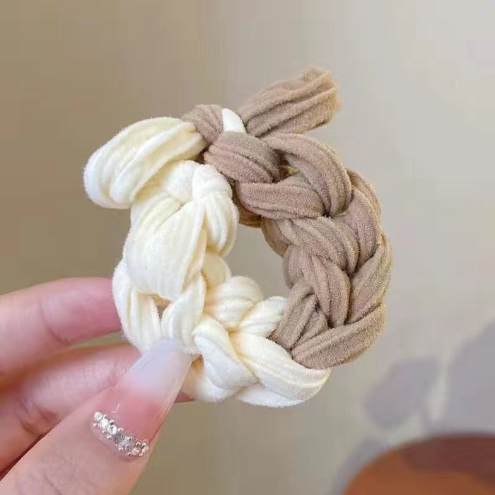 Wholesale Children's Cartoon Woven Fabric Hair Rope JDC-HS-Junwu004