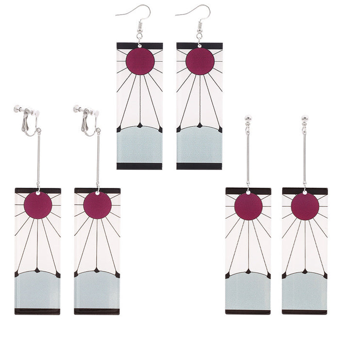 Wholesale anime-themed accessories earrings