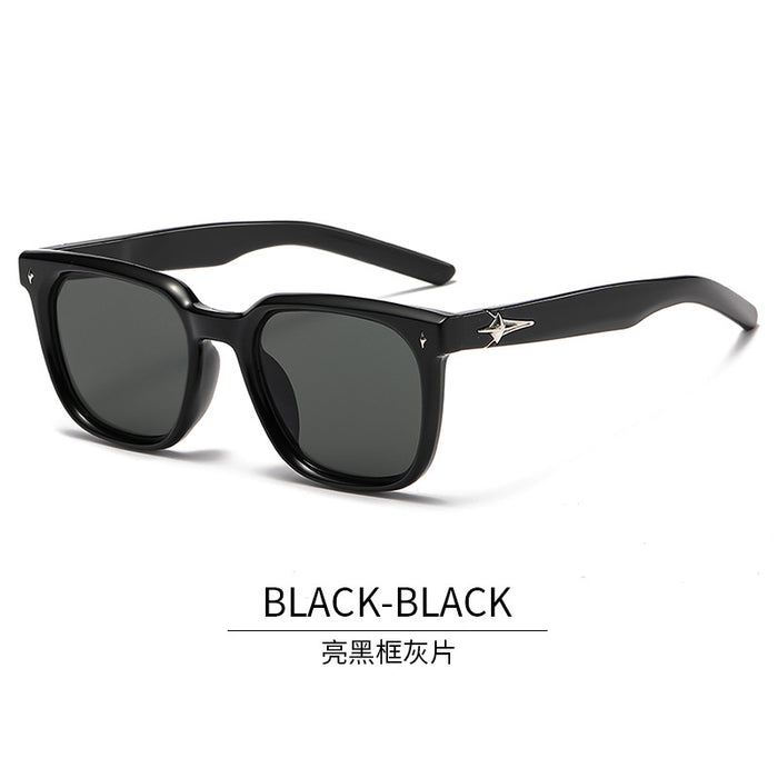 Wholesale Sunglasses, high-end fashion, boxy sunglasses, UV resistant sunshade glasses for outdoor use