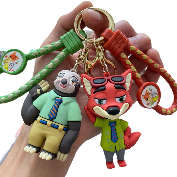 Wholesale Keychain cartoon figurine backpack pendant car keychain ornament