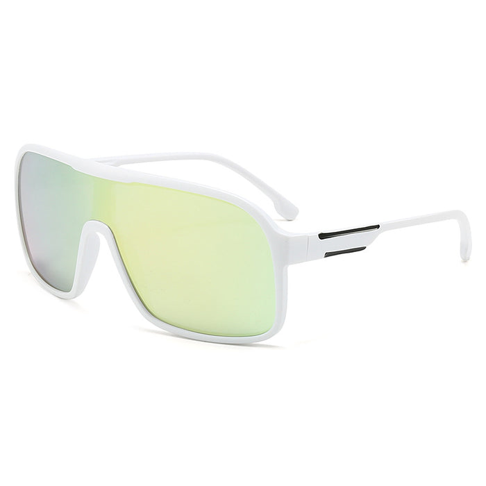 Wholesale New Polarized Large Frame Integrated Sunglasses Fashion Cycling Sports Mirrors Outdoor Sunshade Mirrors