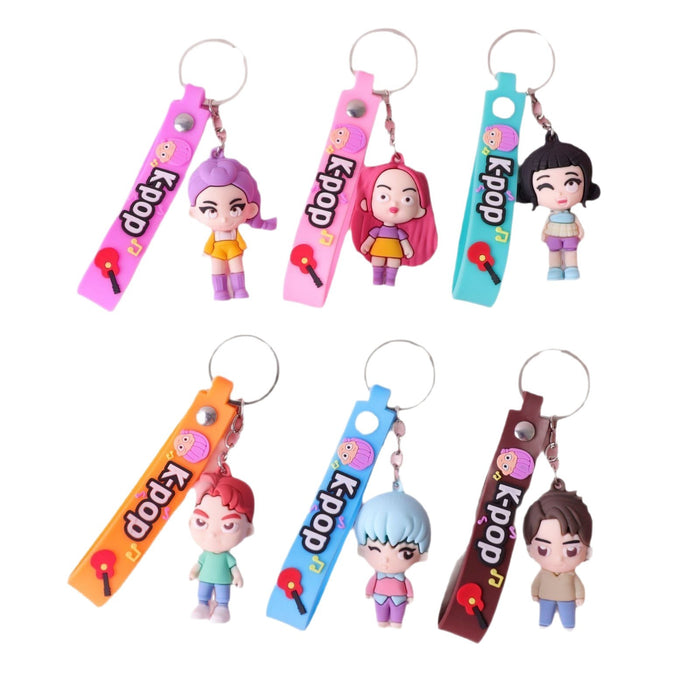 Wholesale Kpop Cartoon Anime Backpack Accessories Keychain