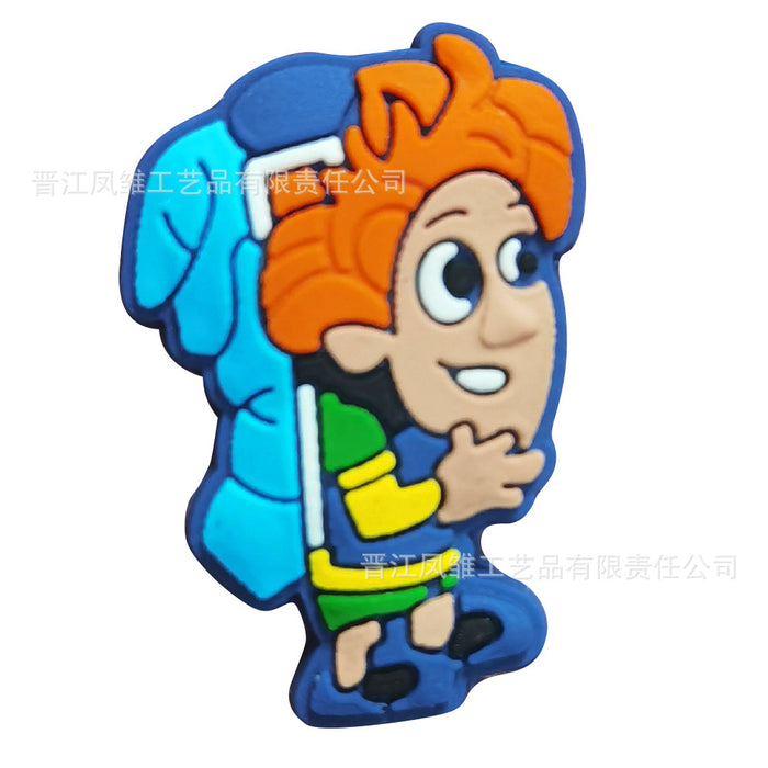 Wholesale 50pcs Cute cartoon Shoes Charms accessories