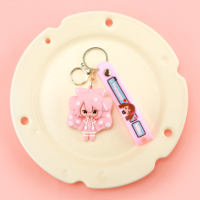 Wholesale Cute cartoon keychain pendant