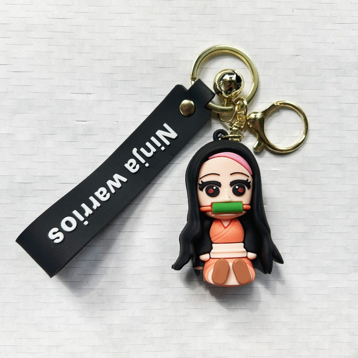 Wholesale PVC Cartoon Doll Keychain JDC-KC-WuYi262