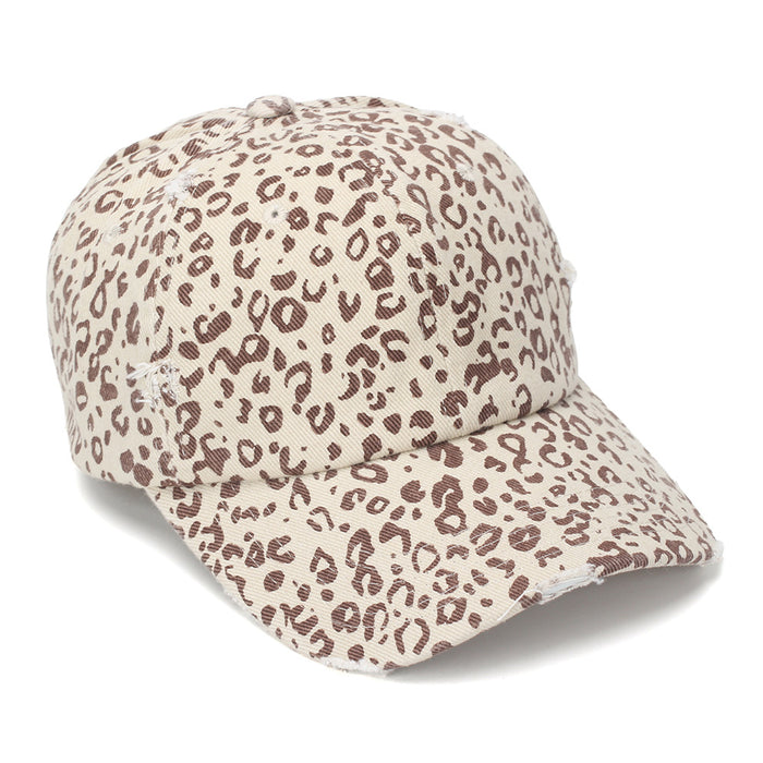Wholesale Leopard Print Vintage Baseball Cap Fashion Accessory Gift