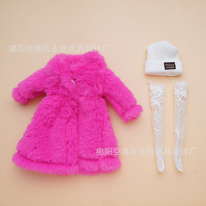 Wholesale Doll clothes plush suit clothes socks hat