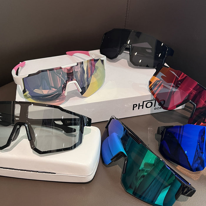 Wholesale New Outdoor Sports Cycling Windproof Sunshade Glasses Colorful Sunglasses Motorcycle