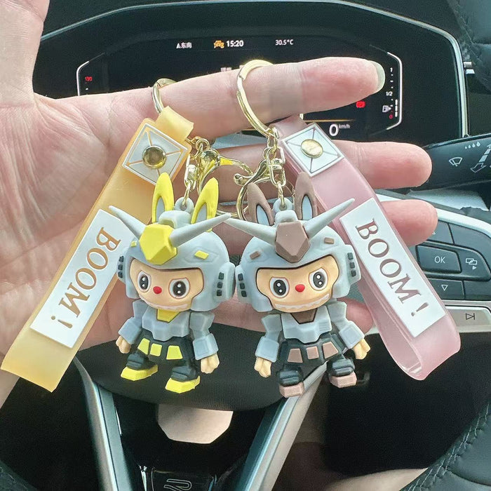 Wholesale Cartoon Mecha Keychain Pendant Keychain