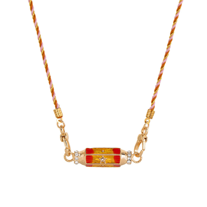 Wholesale Valentine' s Day Colorful Tarot Card Necklace