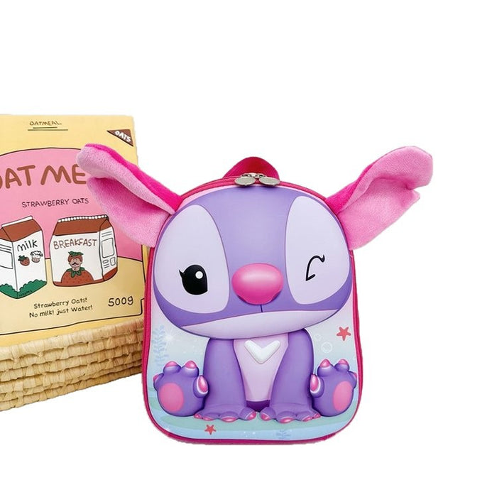 Wholesale Children' s School Bag  New Kindergarten Boys and Girls Cute Cartoon Hard Shell Bag Lightweight Backpack