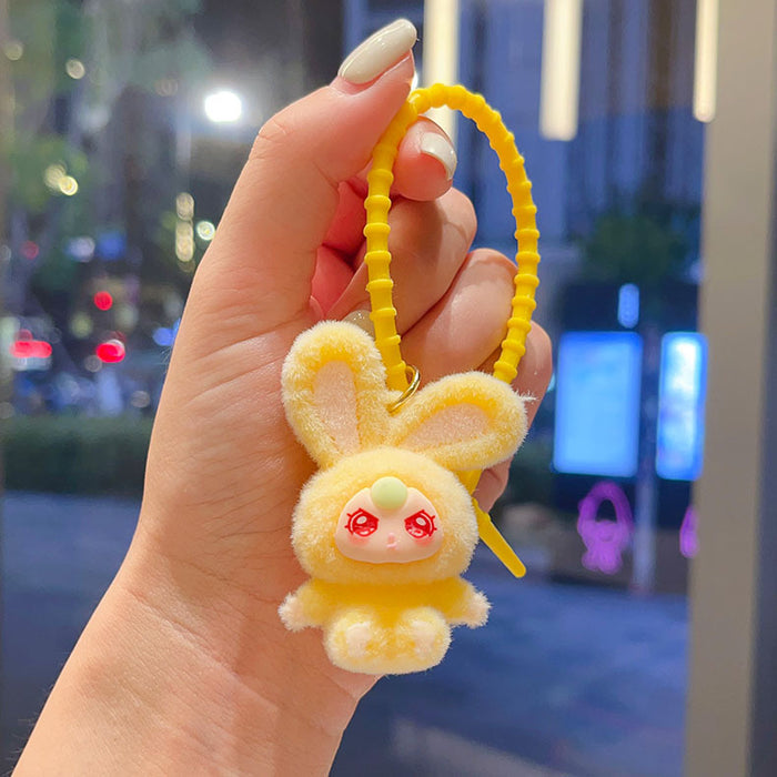 Wholesale Flocked  Keychain  Big Cousin Doll Pendant Accessory Exquisite Ornament Desktop Decoration Gift