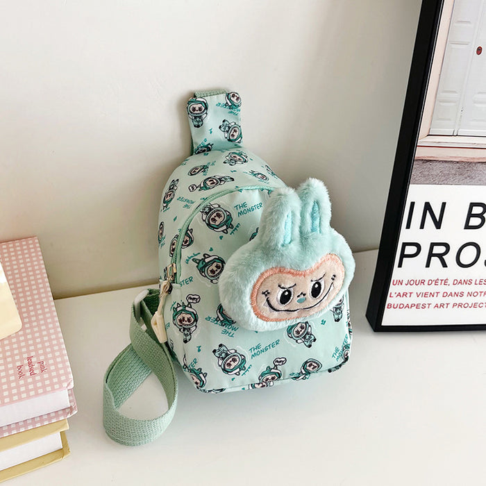 Wholesale Doll Plush Children' s Bag Shoulder Bag