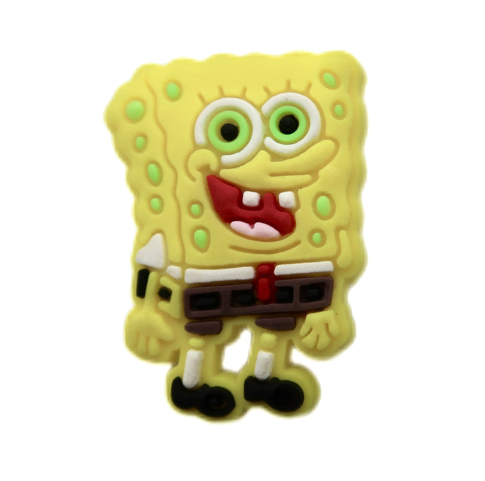 Wholesale 100pcs Cartoon PVC hole shoe buckle decoration accessories DIY detachable soft rubber shoe flower