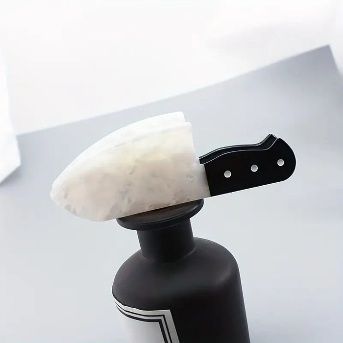 Wholesale Personalized simulation knife clip fun half-hair shark clip punk style ponytail clip  hairpin headdress