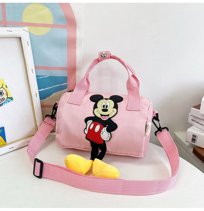 Wholesale Nylon Children's Fashion Handheld Shoulder Crossbody Bag JDC-SD-YuanDuo052