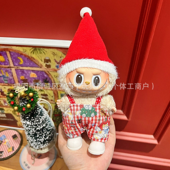 Wholesale Plush doll sweater with pendant and Christmas doll clothes