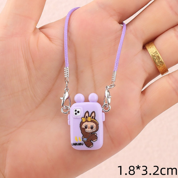 Wholesale Mini cartoon pendant creative accessories doll ornament