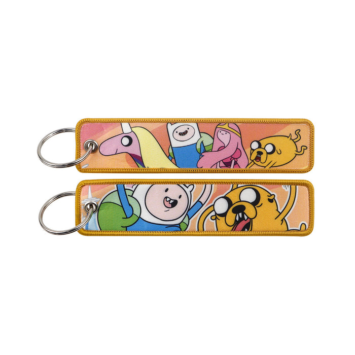 Wholesale Cloth Woven Cartoon Keychain Trendy Decorative Bag Charm Fashion Gift For Bags And Keys Resale Boutique Accessory