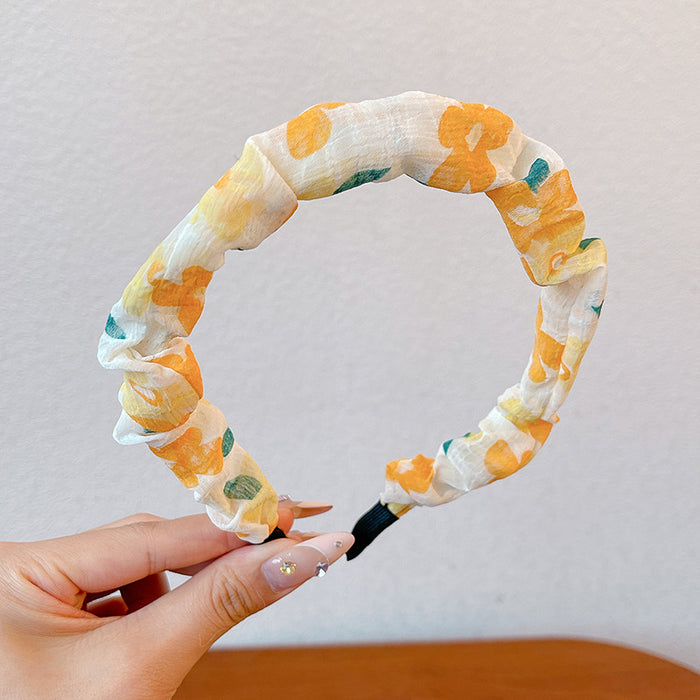 Wholesale Children' s headband girls non-slip baby hairpin headdress little girl rabbit ear bow headband