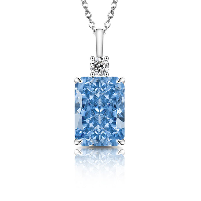 Wholesale Copper Perfume Bottle Pendant Necklace Diamond Cut Sparkle Jewelry Accessory for Everyday Wear