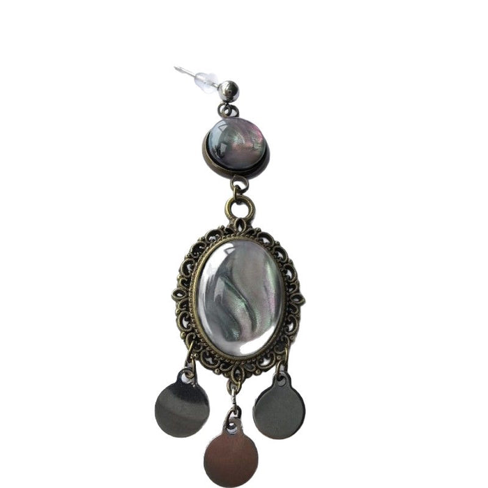 Wholesale Imitation Shell Ancient Youth Style Retro Fashion Hair Earrings