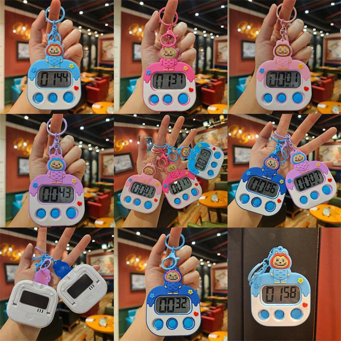 Wholesale Cartoon Doll Functional Luminous Cloth Creative Cartoon Cute Keychain Bag Pendant Keychain Car Buckle